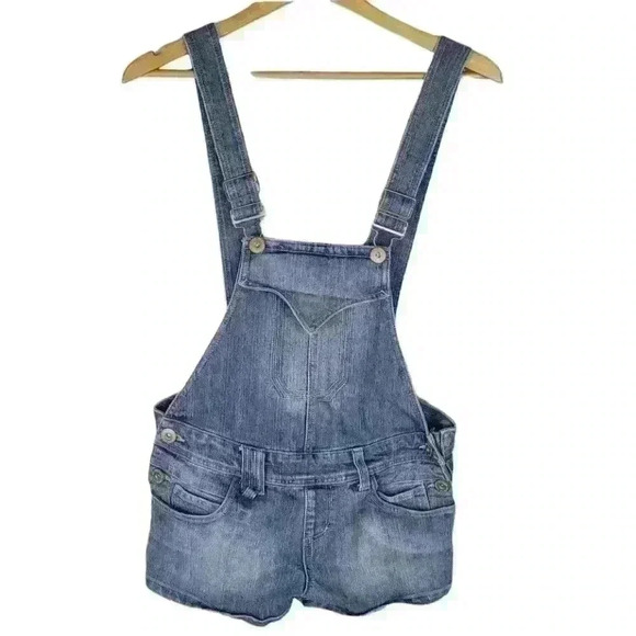 Mossimo Supply Co. Pants - Denim Short Overalls Sz M